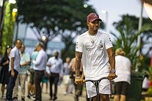Hamilton dice que los compromisos fuera de pista son "estimulantes"