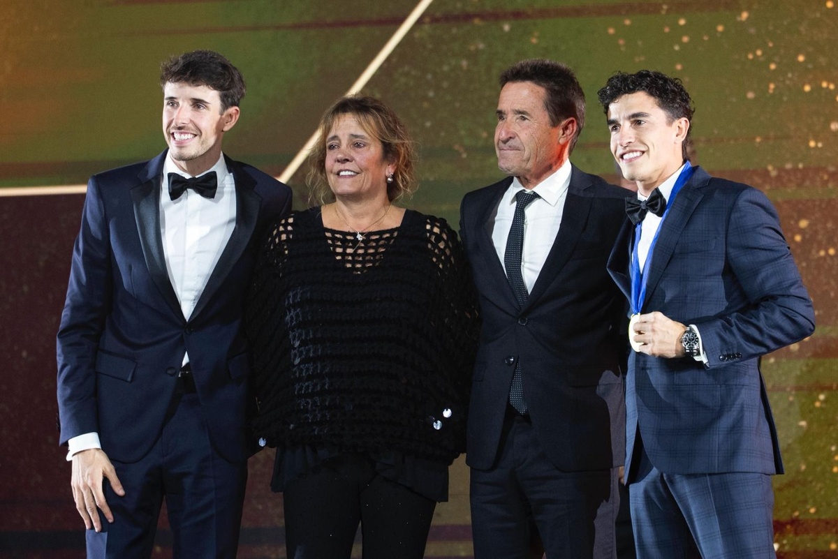 MotoGP | La famiglia Marquez regna sovrana al Gala di fine stagione