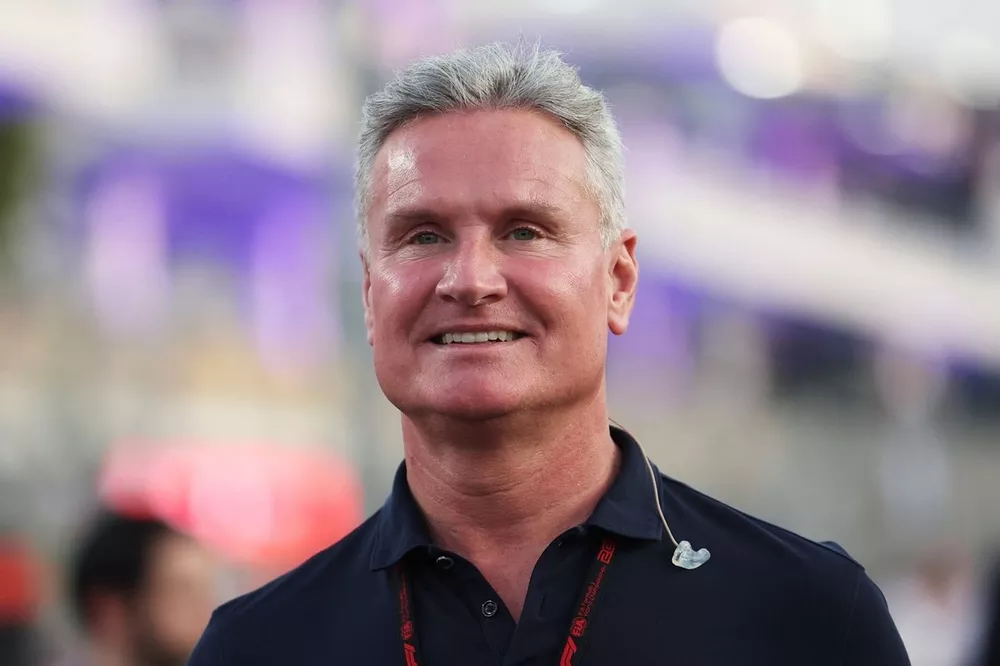 David Coulthard on the grid  during the Sprint