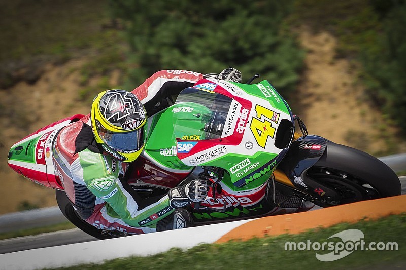 L'Aprilia guarda con ottimismo alla tappa del Red Bull Ring