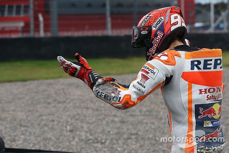 Marquez tak tahu mengapa bisa terjatuh