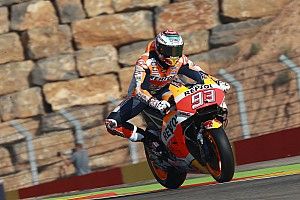 FP3 MotoGP Aragon: Marquez tercepat, Rossi lolos Q2