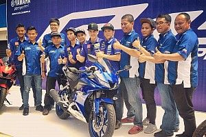 Vinales ramaikan launching Yamaha Racing Indonesia