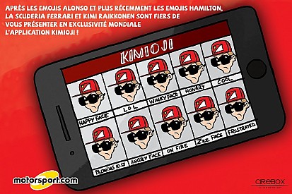 L'humeur de Cirebox - Après Alonso et Hamilton, voici les emojis Räikkönen