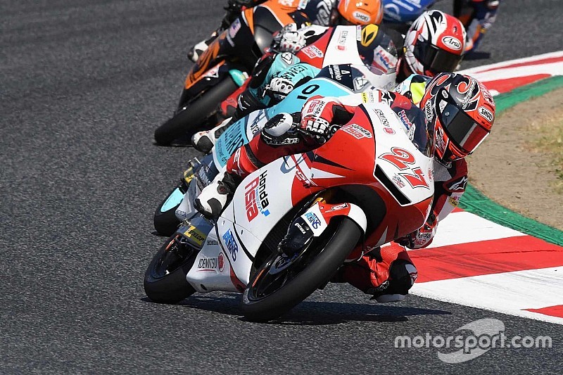 【Moto3】鳥羽海渡「3周目から、ブレーキが効きにくくなってしまった」