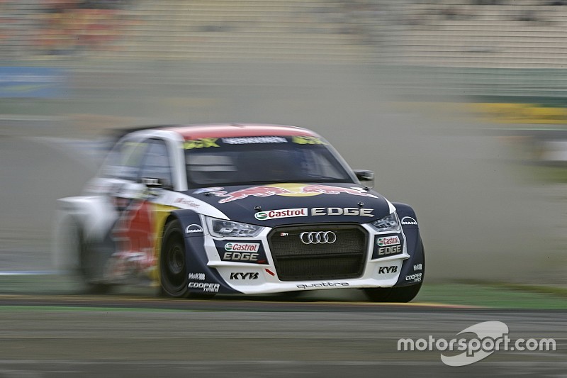 Audi fait trébucher les Polo sur piste humide