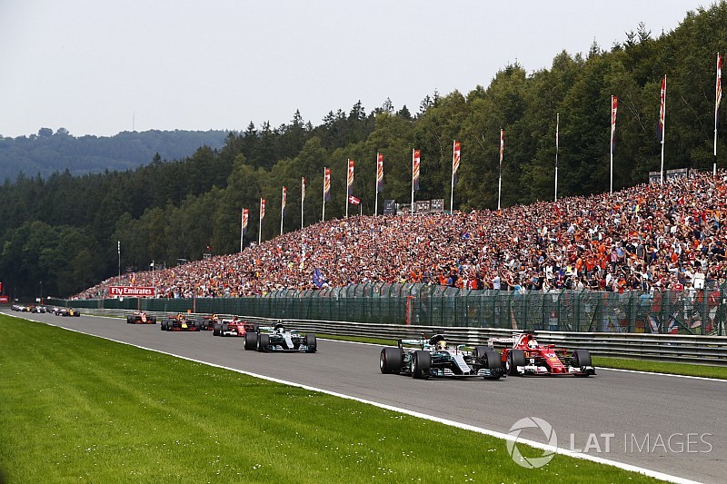 Hamilton revela que cometió un error que le ayudó en Spa