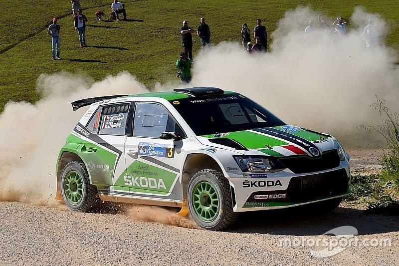 Umberto Scandola, Guido D'Amore, Skoda Fabia R5, Skoda Motorsport Italia