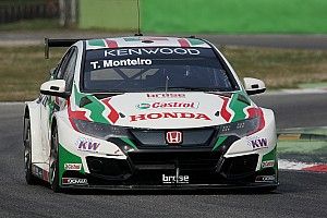 Monza WTCC: Monteiro tops first practice despite puncture