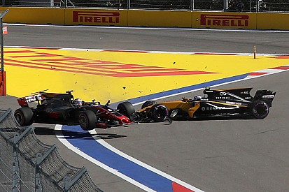 Aucune sanction infligée pour l'accrochage Palmer-Grosjean