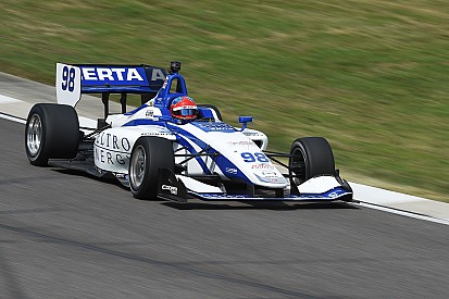Road America Indy Lights: Herta grabs pole for Race 2