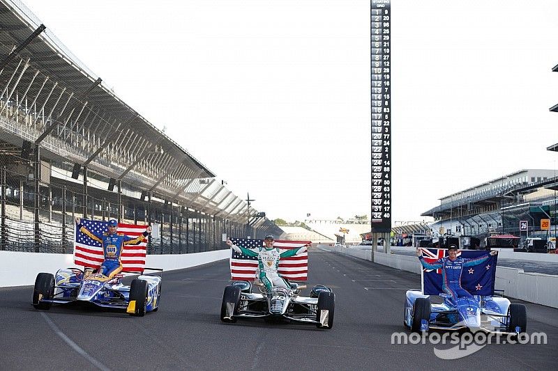 2017 Indy 500 starting grid in pictures