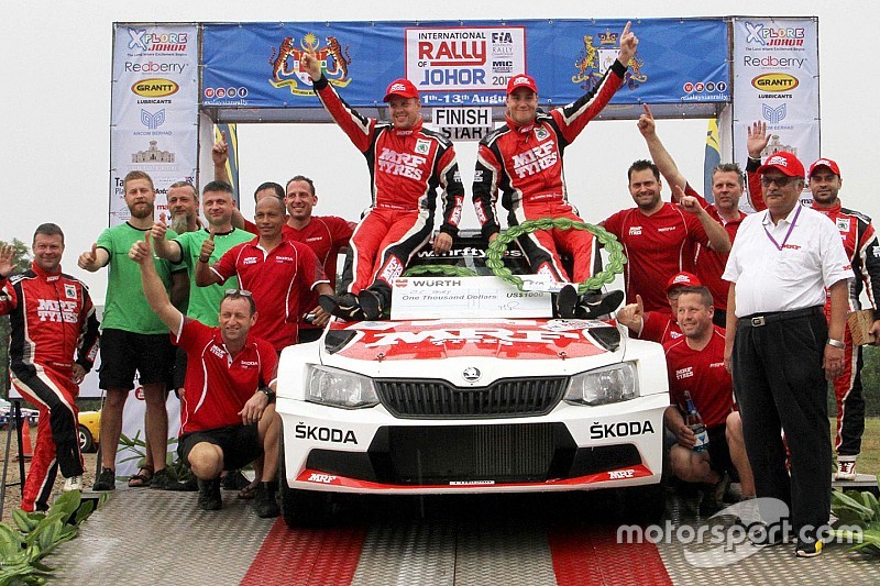 Malaysia APRC: Veiby takes easy win, Gill finishes second