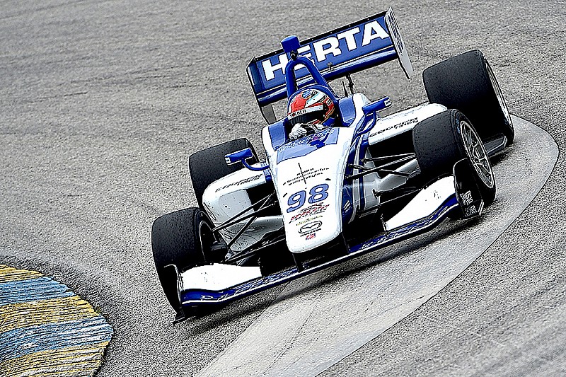Colton Herta termine les derniers essais Indy Lights en tête
