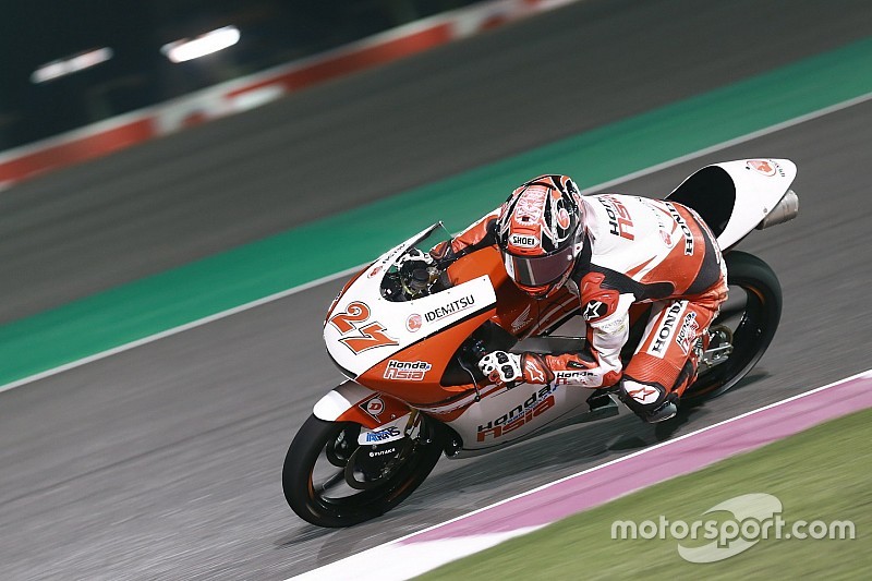 【Moto3カタール】鳥羽海渡「追い上げて、いい位置でゴールしたい」