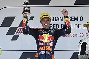 Binder: Starting last made debut Moto3 victory "sweeter"
