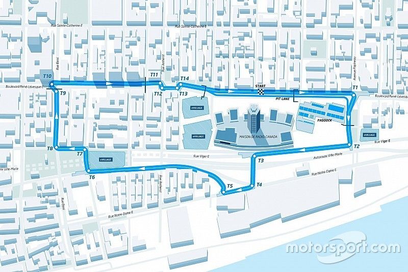 Formula E unveils track layout for season finale double-header on streets of Montreal
