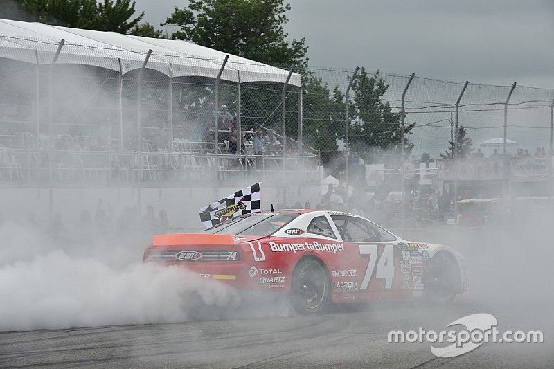 Race winner Kevin Lacroix