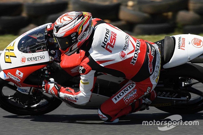 尾野弘樹「集団の中で最後までチャンスを狙っていた」:Moto3オーストラリア決勝