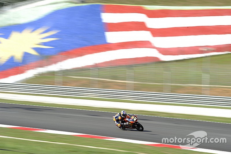 Moto3マレーシアFP3:Bビンダーが僅差でトップタイム。尾野14番手