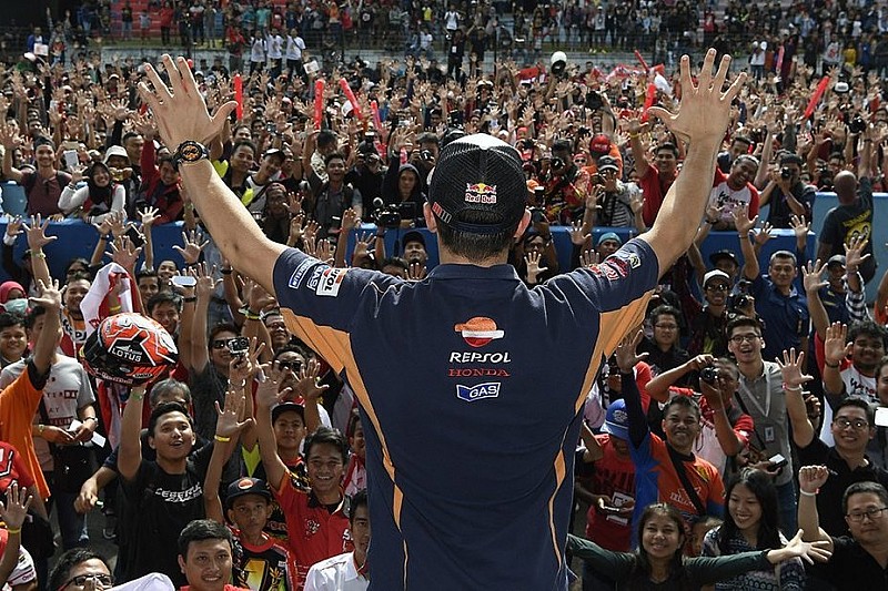 Marquez, Rossi dan Vinales bicara soal MotoGP Indonesia
