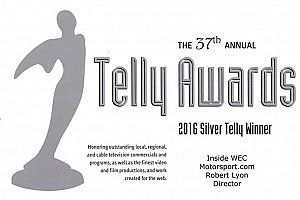 Motorsport.com mit mehreren Telly-Awards ausgezeichnet