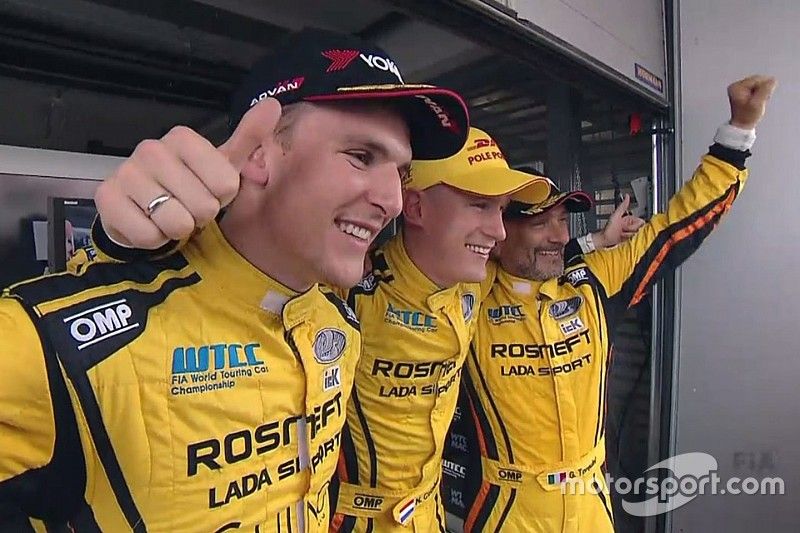 Hugo Valente, Nicky Catsburg e Gabriele Tarquini, LADA Sport