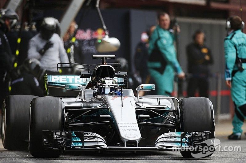 Tes Barcelona: Bottas tembus kisaran 1 menit 19 detik dengan ultrasoft