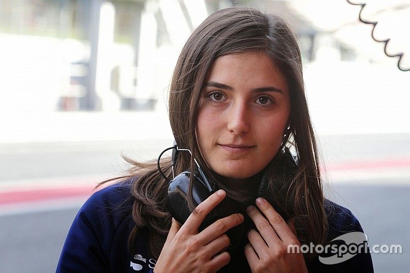 Tatiana Calderón fer de lance du trio DAMS 2017