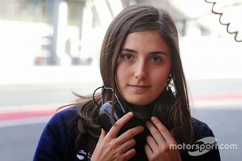 Tatiana Calderon, pilote de développement Sauber