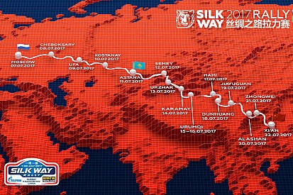 Route voor Silk Way Rally 2017 gepresenteerd