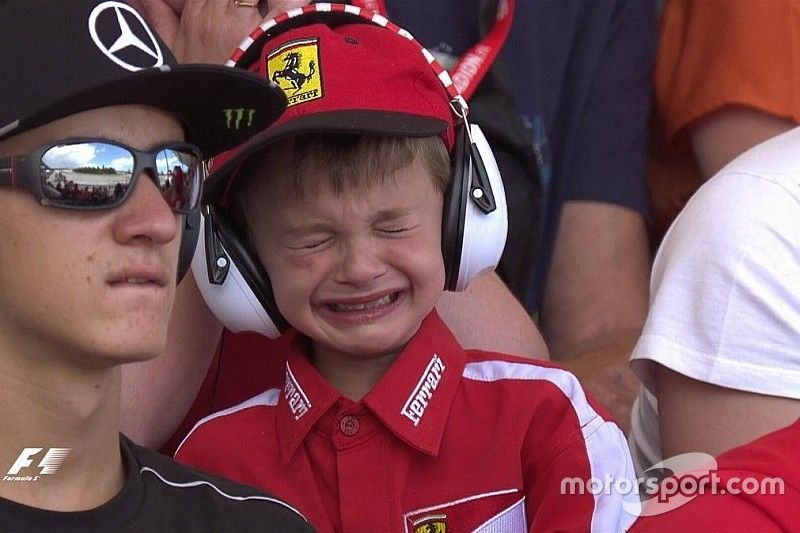 La historia del niño de Ferrari que primero lloró y luego conoció a su ídolo