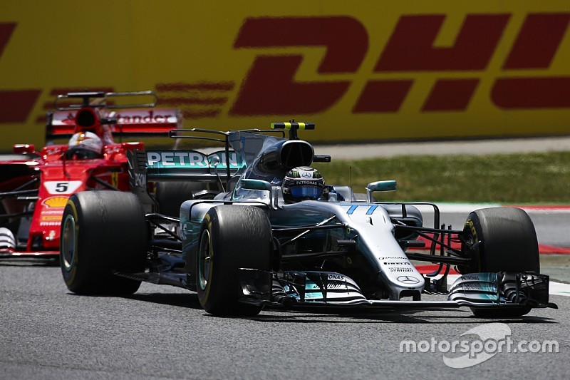 Bottas: "Era mi trabajo taponar a Vettel"