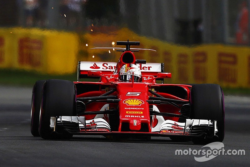Vettel: "Giro imperfetto, ma sono contento. La Ferrari va forte"