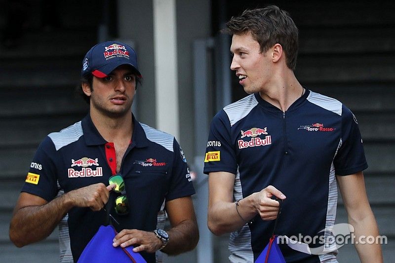 Carlos Sainz Jr., Scuderia Toro Rosso en Daniil Kvyat, Scuderia Toro Rosso