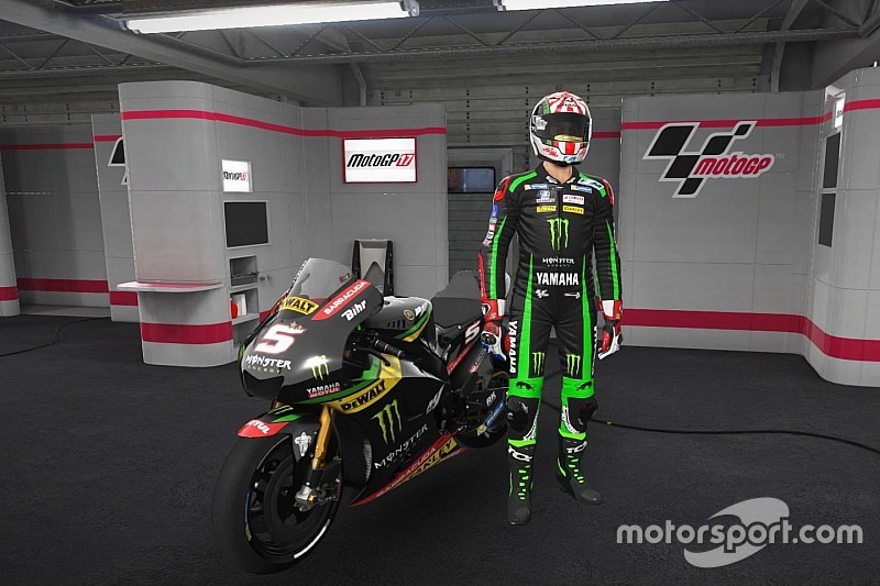 Komparasi pole position perdana Zarco dengan video game MotoGP 17