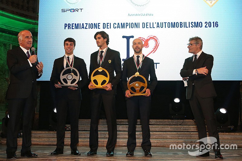 Premiati a Caserta i campioni ACI 2016