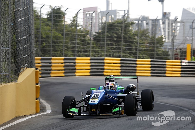 【マカオF3】予選1回目:ダ・コスタがトップタイム、山下が4番手