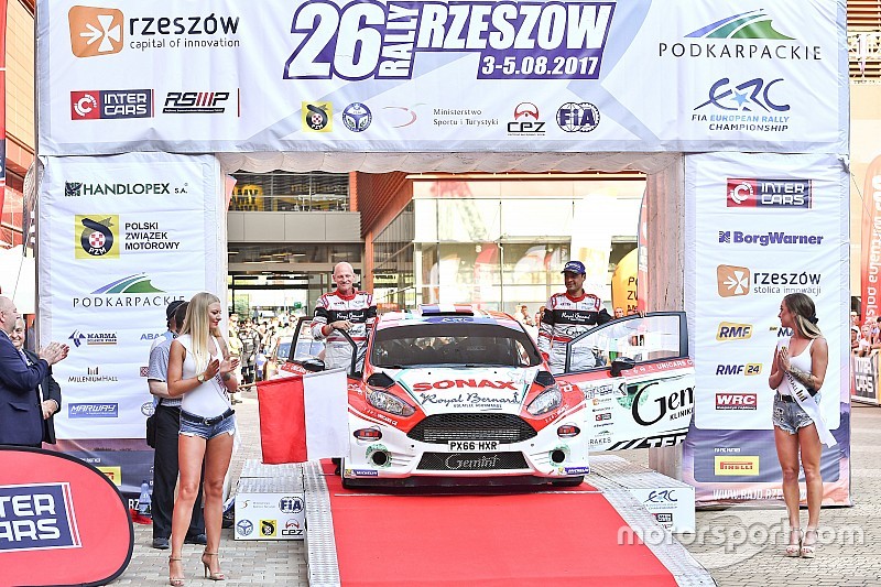 Bouffier vince il Rally Rzeszow, Kajetanowicz è il nuovo leader