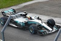 Fotogallery: le prime foto della Mercedes W08 Hybrid