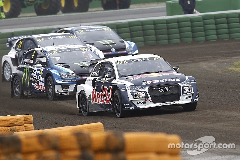 Tercera victoria consecutiva de Ekstrom en el WRX
