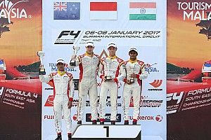 Buriram F4: Gowda ends weekend with another podium