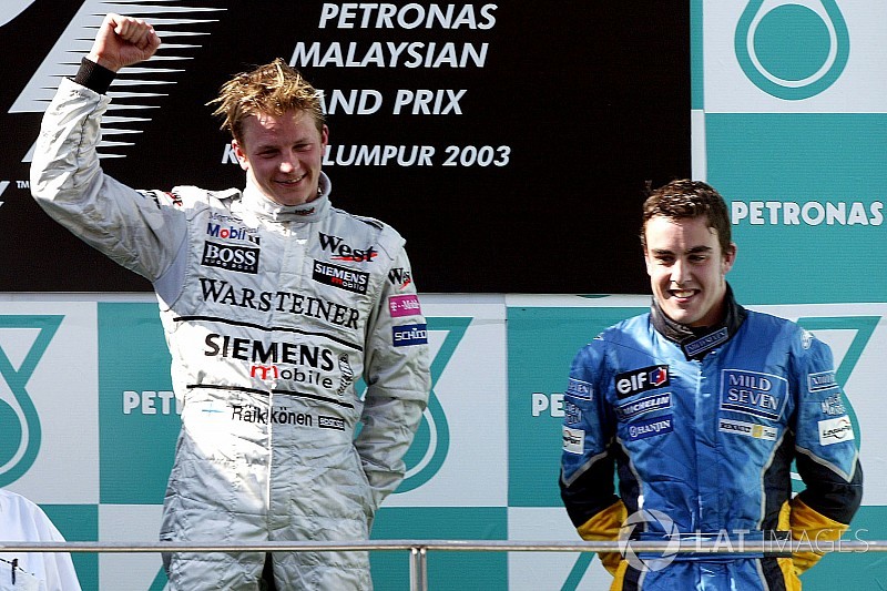 Diaporama - Toutes les F1 de Kimi Räikkönen et Fernando Alonso