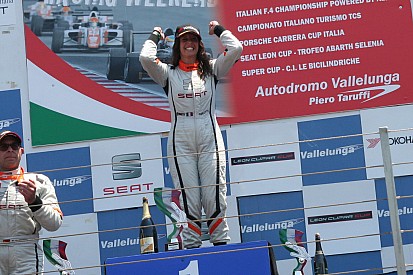 Carlotta Fedeli svetta a Vallelunga vincendo un'incredibile Gara 2