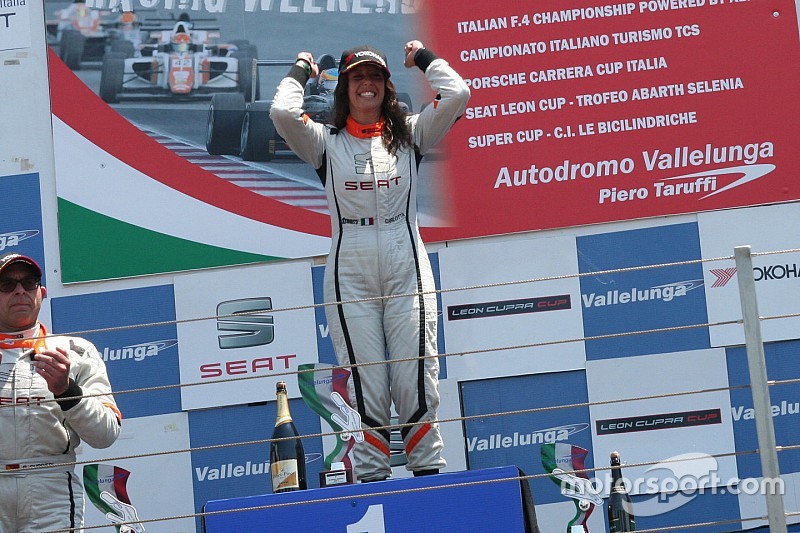 Carlotta Fedeli svetta a Vallelunga vincendo un'incredibile Gara 2