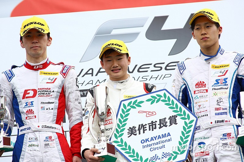 【FIA-F4】岡山第2戦:一騎打ち制した角田「スタートうまく決まった」