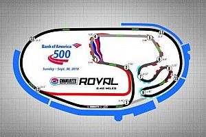 NASCAR divulga calendário 2018 com uso do misto de Charlotte