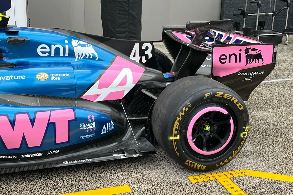 Alpine car tech detail