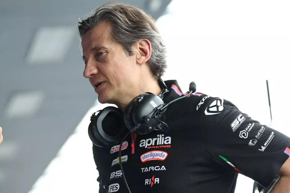Davide Brivio, Team Principal Trackhouse Racing, Massimo Rivola, Aprilia Racing CEO