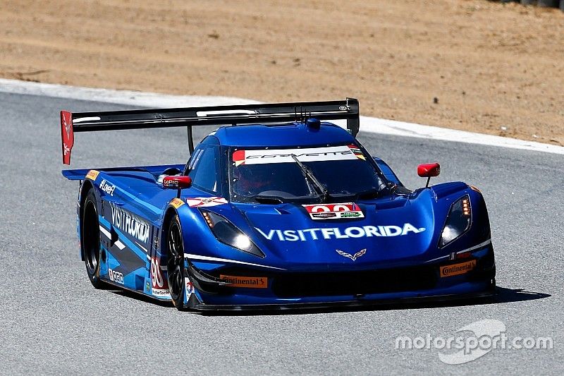 #90 VisitFlorida.com Racing Corvette DP: Marc Goossens, Ryan Dalziel